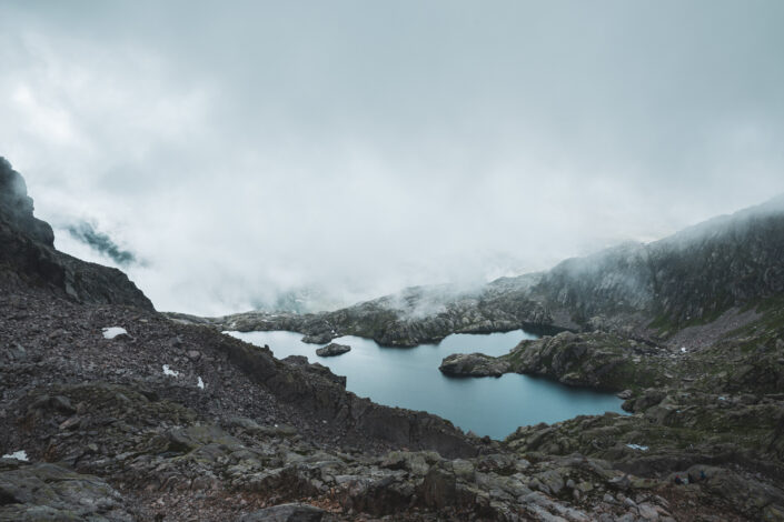 lac de montagne alpes