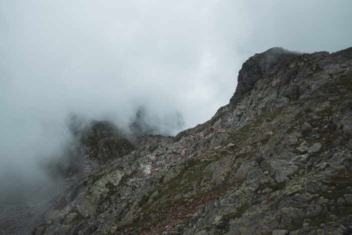 rocher montagne chamonix